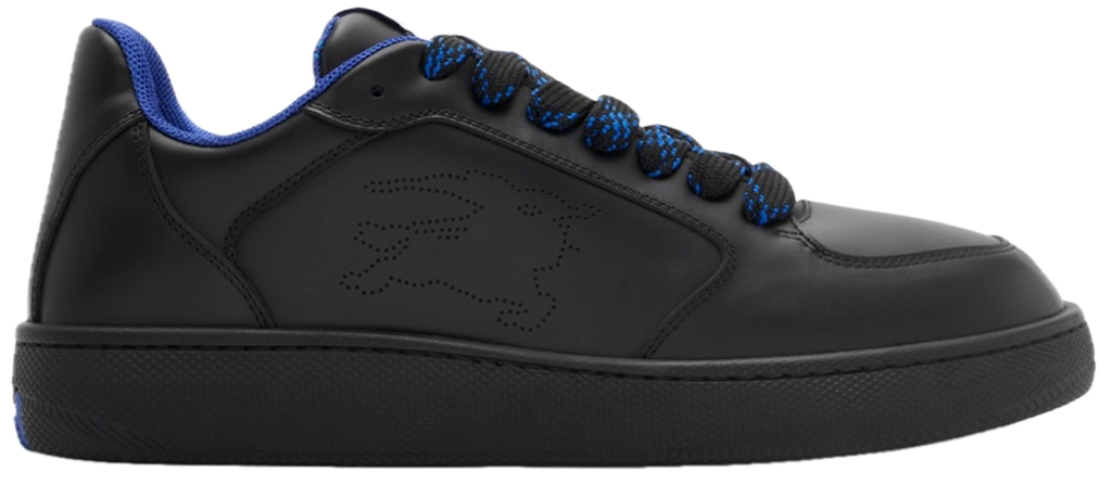 Giay Burberry Leather Stock Sneakers 'Black' 80956921