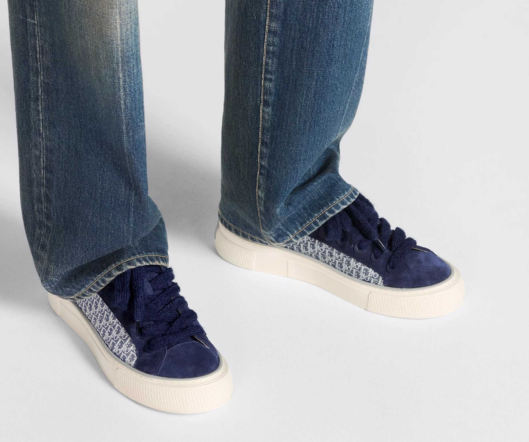 Giay Dior B33 Sneaker 'Navy' 3SN303ZWN-H559