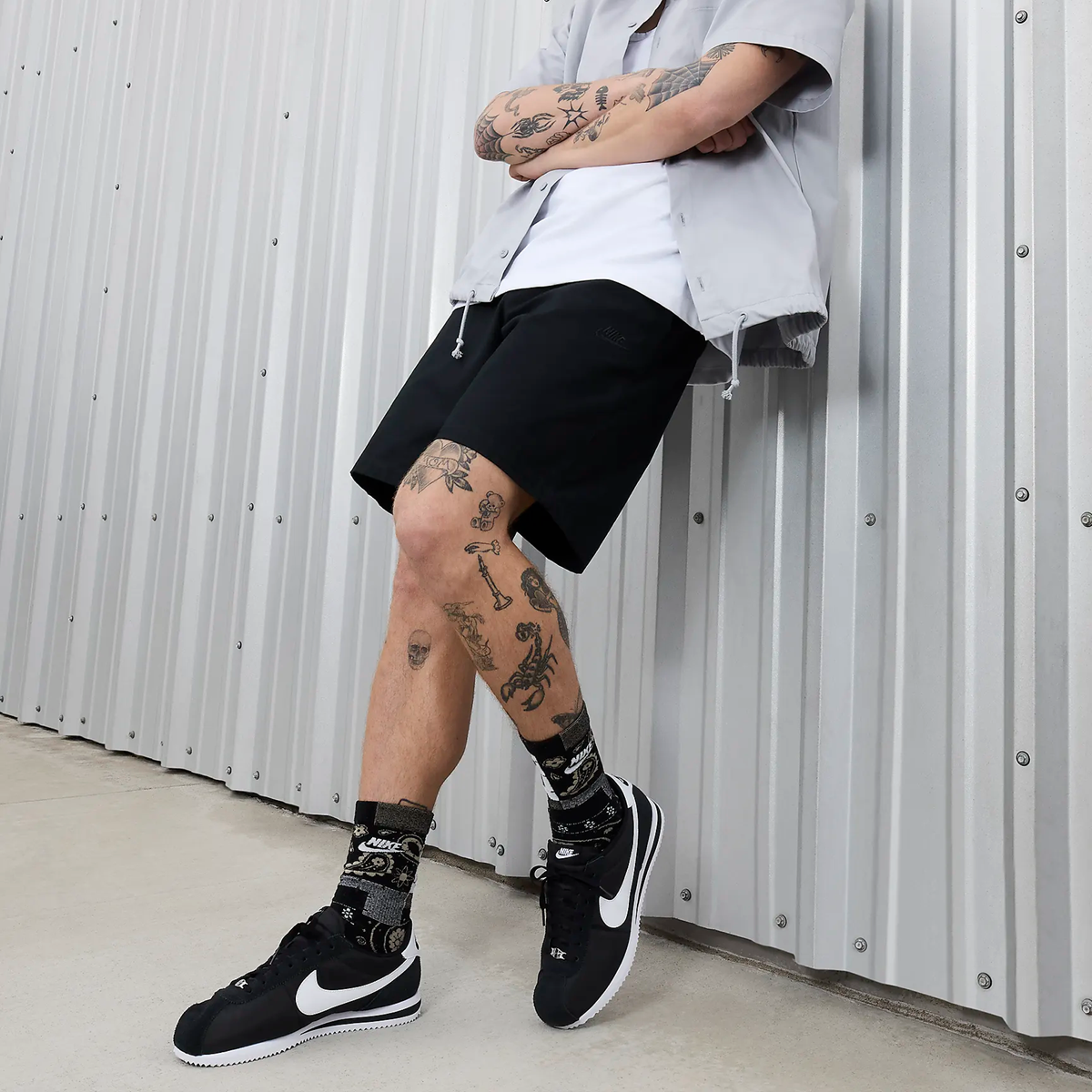 Giay Nike Cortez Textile 'Black' HF0263-001