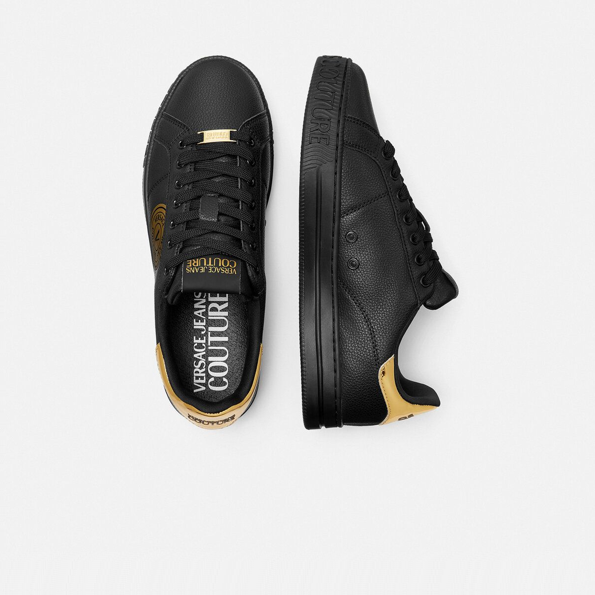 Giay Versace Jeans Couture 'Black' E77YA3SK1-EZP332-EG89