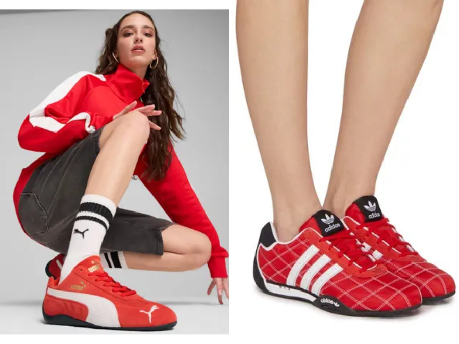 So sanh giua Puma Speedcat va adidas Racer Lo