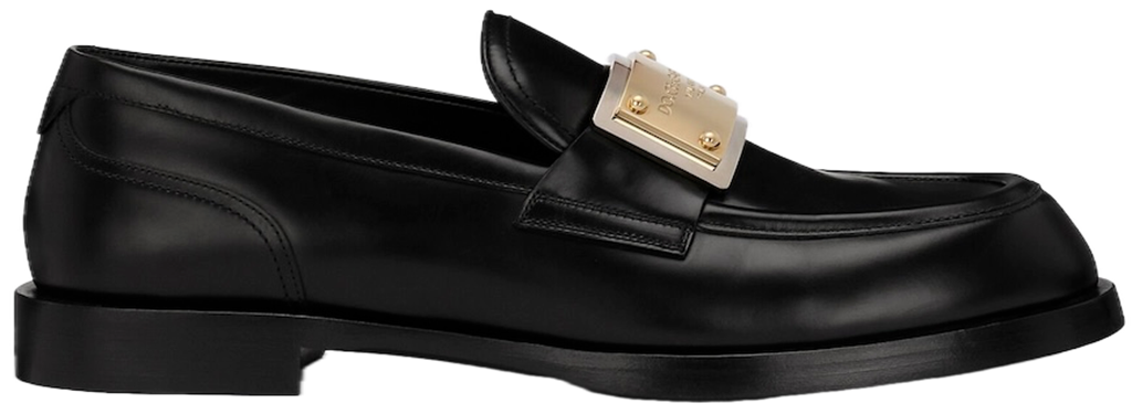 Giay Dolce & Gabbana Brushed Loafers 'Black' A30203AB64080999