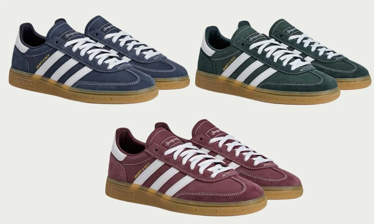 Chiêm ngưỡng bộ sưu tập mới giữa Sporty & Rich x adidas Handball Spezial Hinh anh 1: Chiem nguong bo suu tap moi giua Sporty & Rich x adidas Handball Spezial