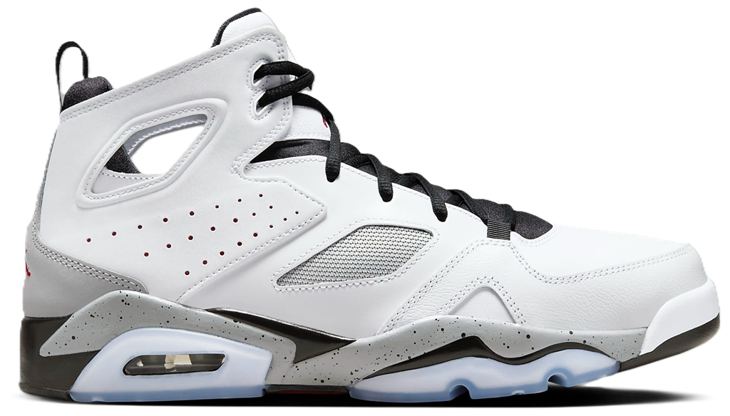 Giay Nike Air Jordan Flight Club 91 'White Cement' 555475-102