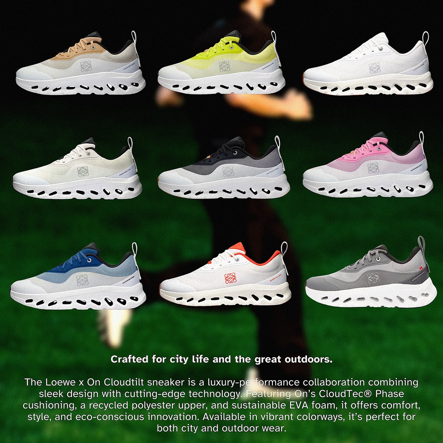 Review bộ sưu tập LOEWE x On Cloudtilt 2 Hinh anh 6: Review bo suu tap LOEWE x On Cloudtilt 2