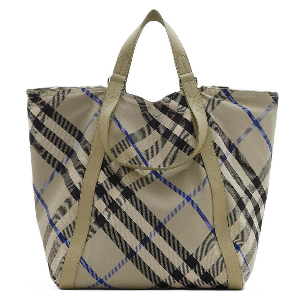 Tui Burberry Large Field Tote 'Lichen' 80852871