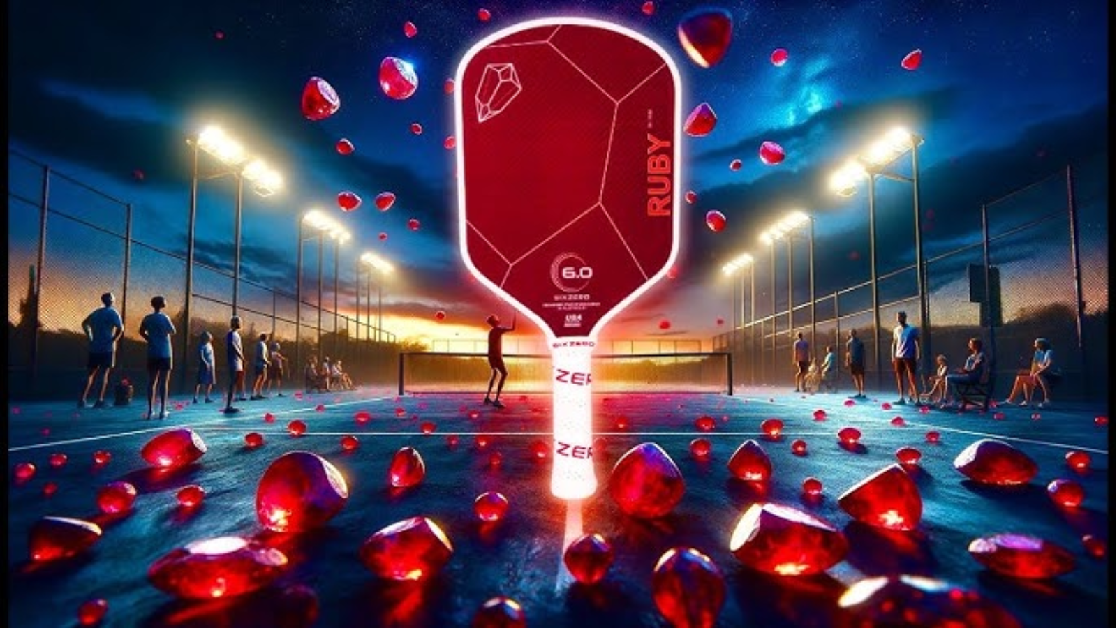 Hinh anh 3: Vot pickleball Six Zero Ruby voi cong nghe thermoformed