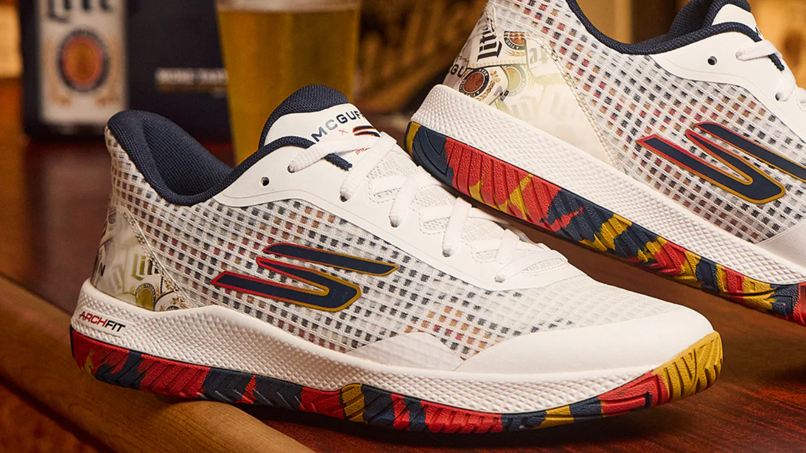 Hinh anh 3: Hinh anh giay Skechers Viper Court Pro voi thiet ke hien dai va ben bi