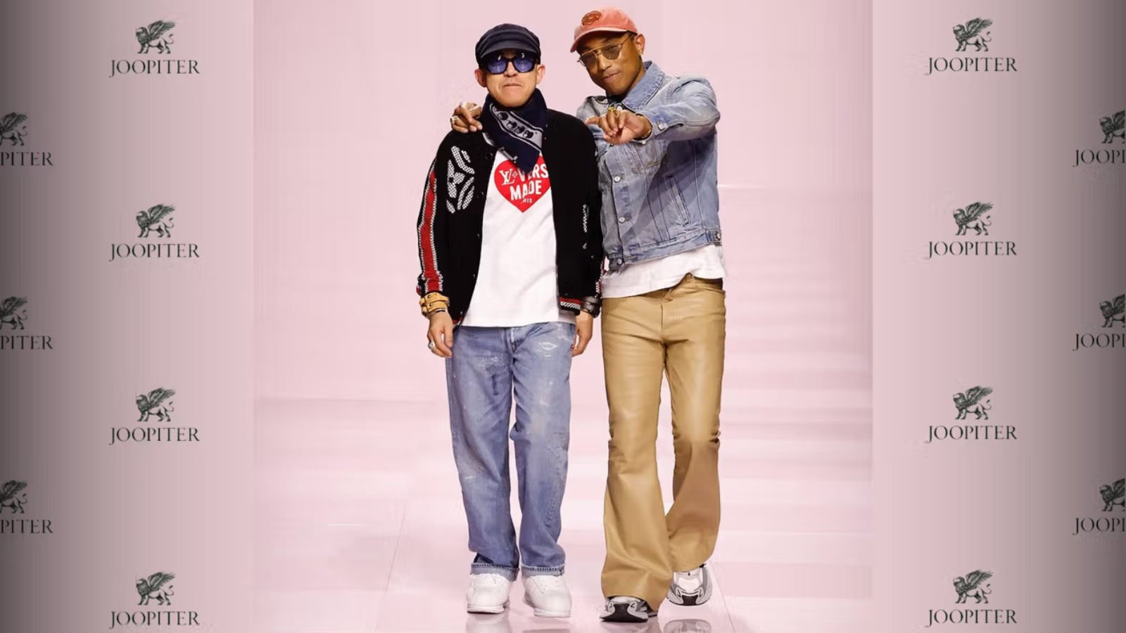 Joopiter nen tang dau gia cua Pharrell Williams voi sneaker va nghe thuat doc dao