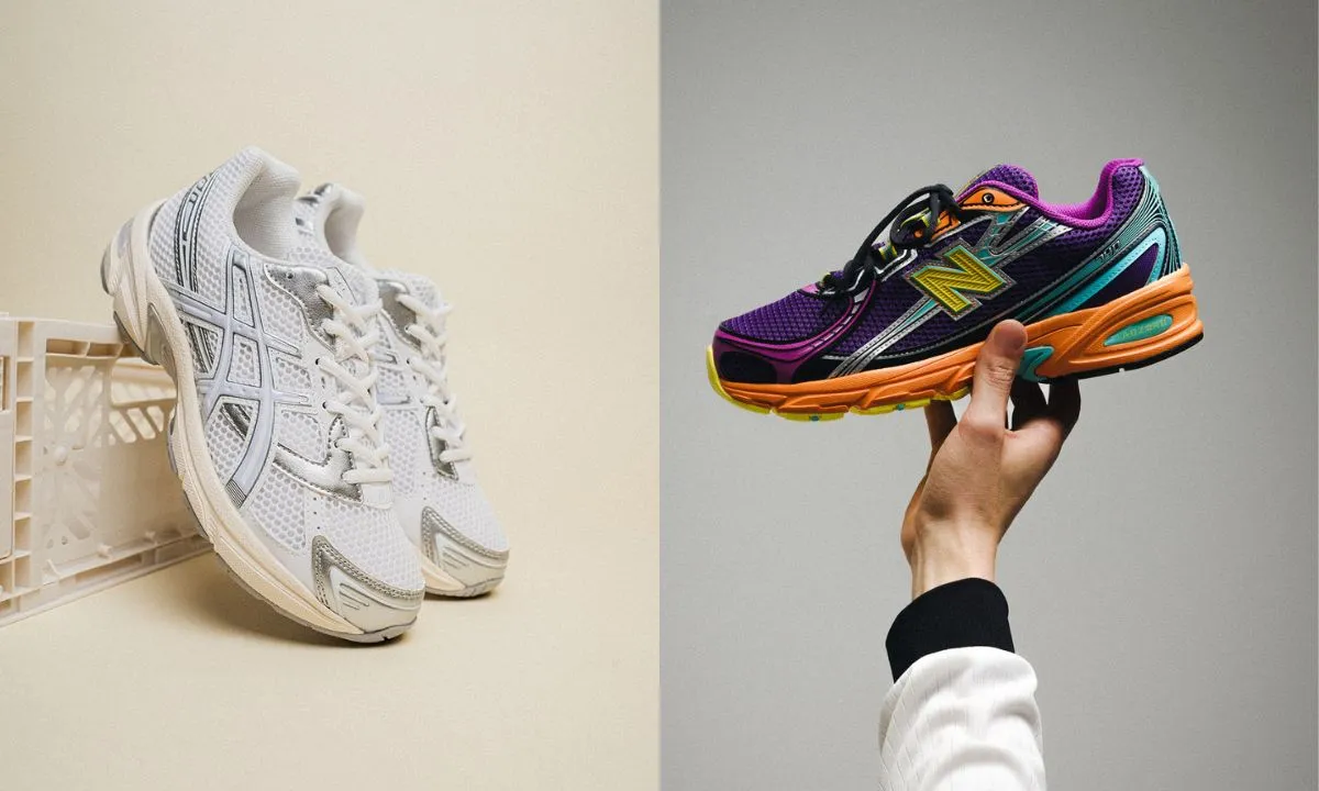 Hinh anh 1: New Balance 740 vs Asics Gel-1130: Dau moi la giay chay Y2K xung dang?