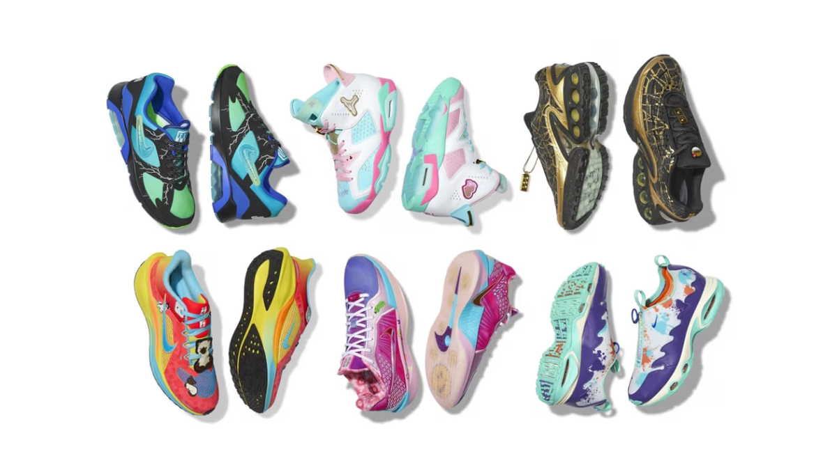 Anh cac mau sneaker hot nhat nam 2025 tu Nike, Jordan, va Kobe