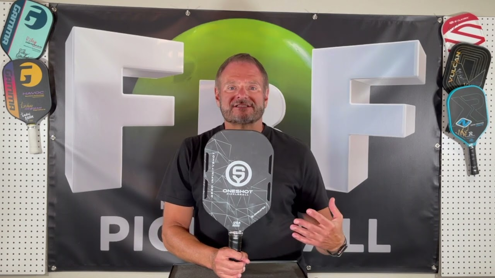 Hinh anh 6: Vot pickleball OneShot Aero InfinityShot voi thiet ke khi dong hoc