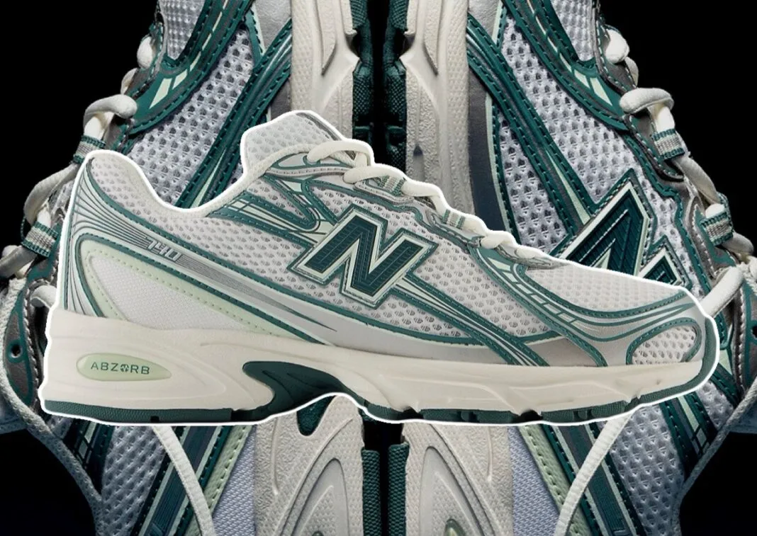 Review chi tiet New Balance 740 "White Marsh Green"