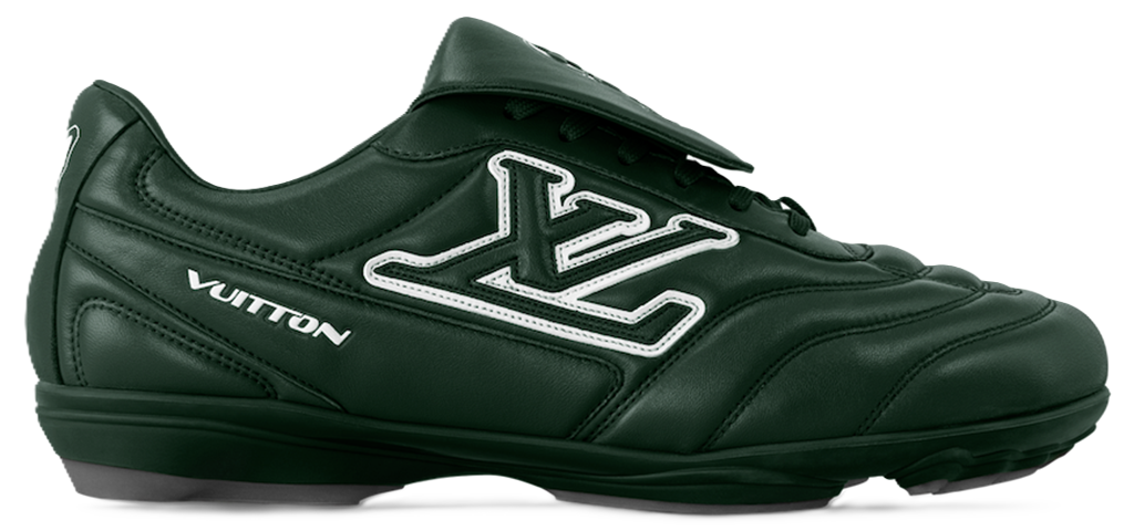Giay Louis Vuitton LV Footprint Football Trainers 'Green' 1AHDPO