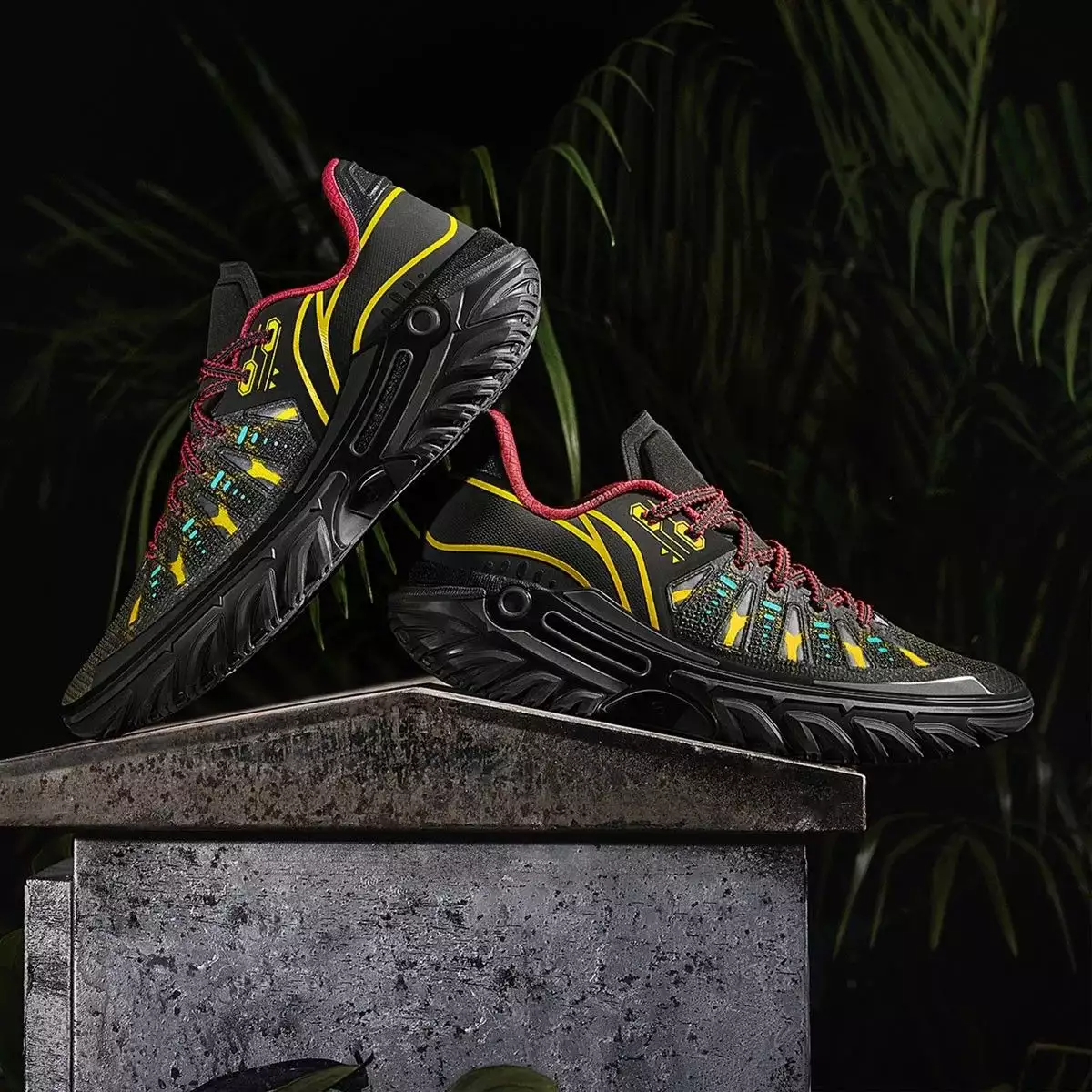 Giay Lining Jie'Ao 2 'Black Fog' ABFV013-5