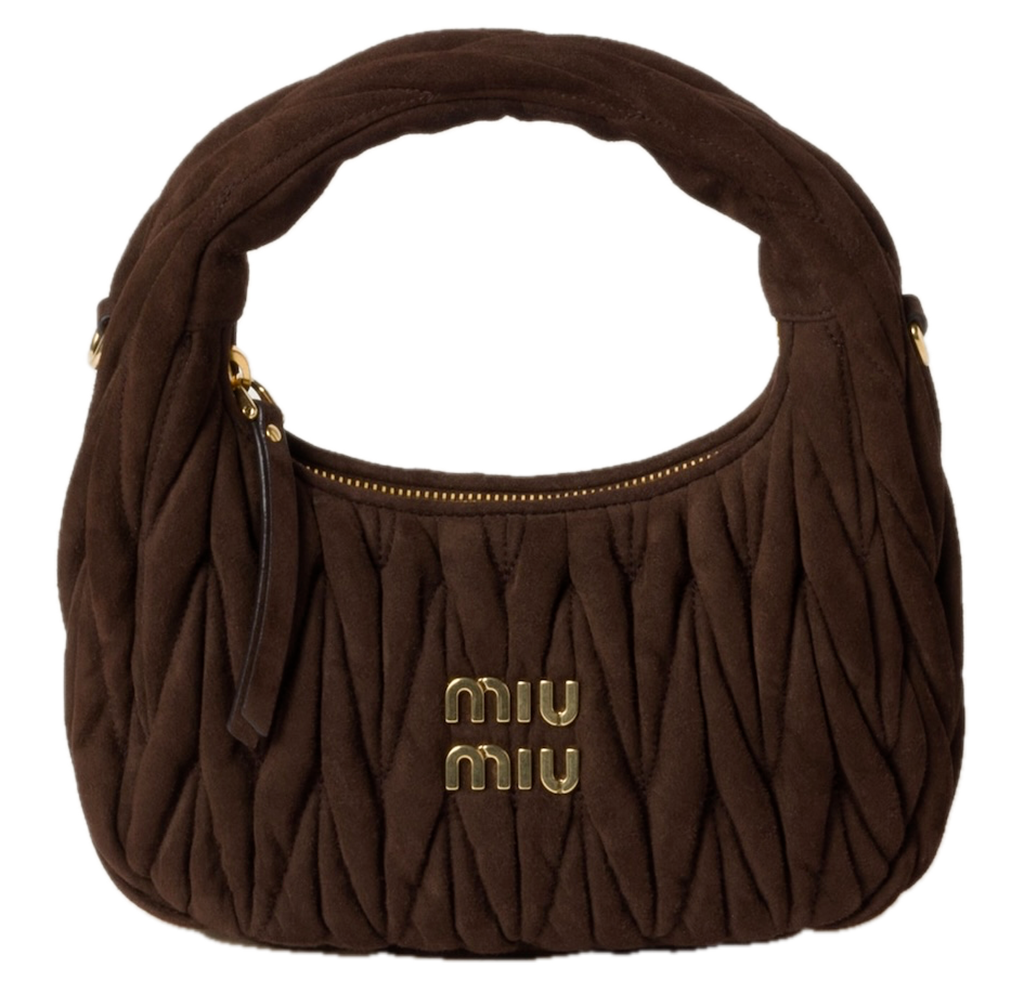 Tui Miu Miu Wander Matelasse Bag 'Brown' 5BC125-2B7O-F0003-V-OOY