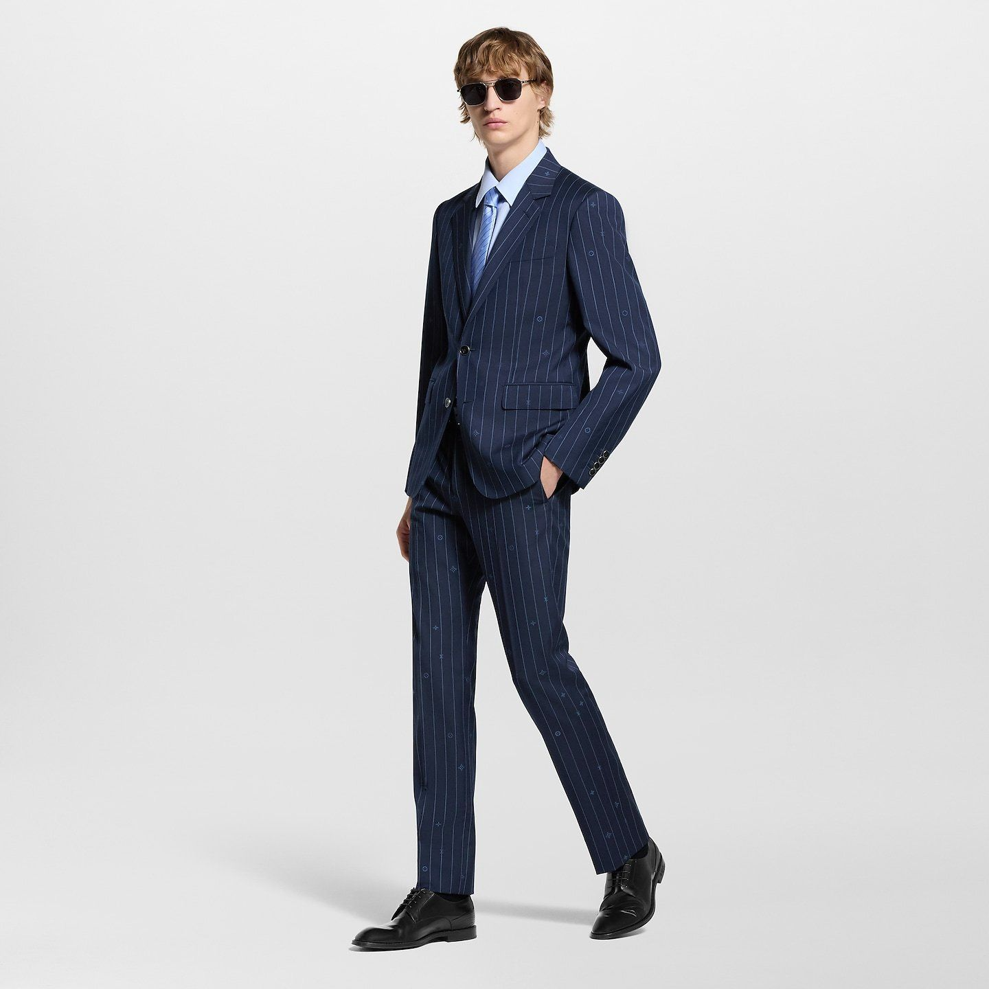 Giay Louis Vuitton LV Flex Derbies 'Black' 1AHARK