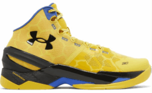 Giay Under Armour Curry2 ‘Gold Taxi’ 3026281-700