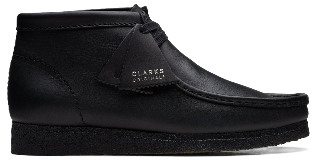 Giay Clarks Originals Wallabee Boots 'Black' 26155512