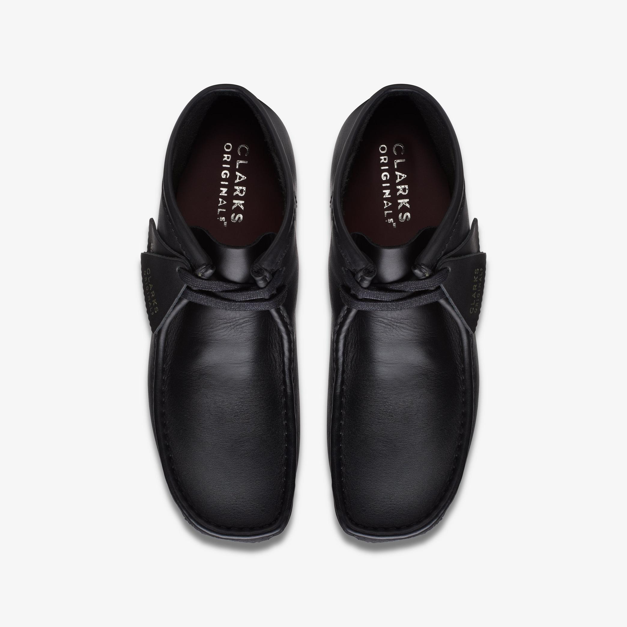 Giay Clarks Originals Wallabee Boots 'Black' 26155512