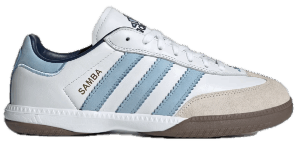 Giay Adidas Samba Millennium 'White Clear Sky Gum' JI3183