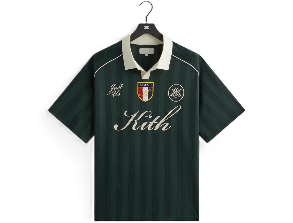 Ao Kith Shadow Stripe Marcel Soccer Top 'Stadium' KHM033427-302