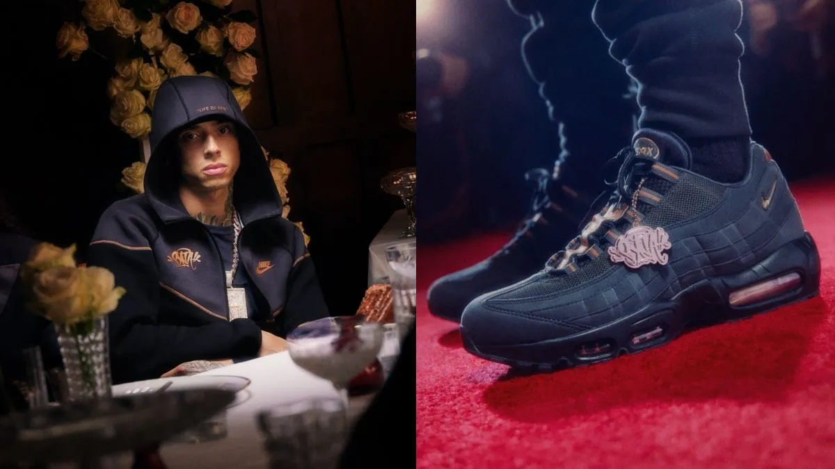 Review Central Cee x Nike Air Max 95 Black Rose Gold