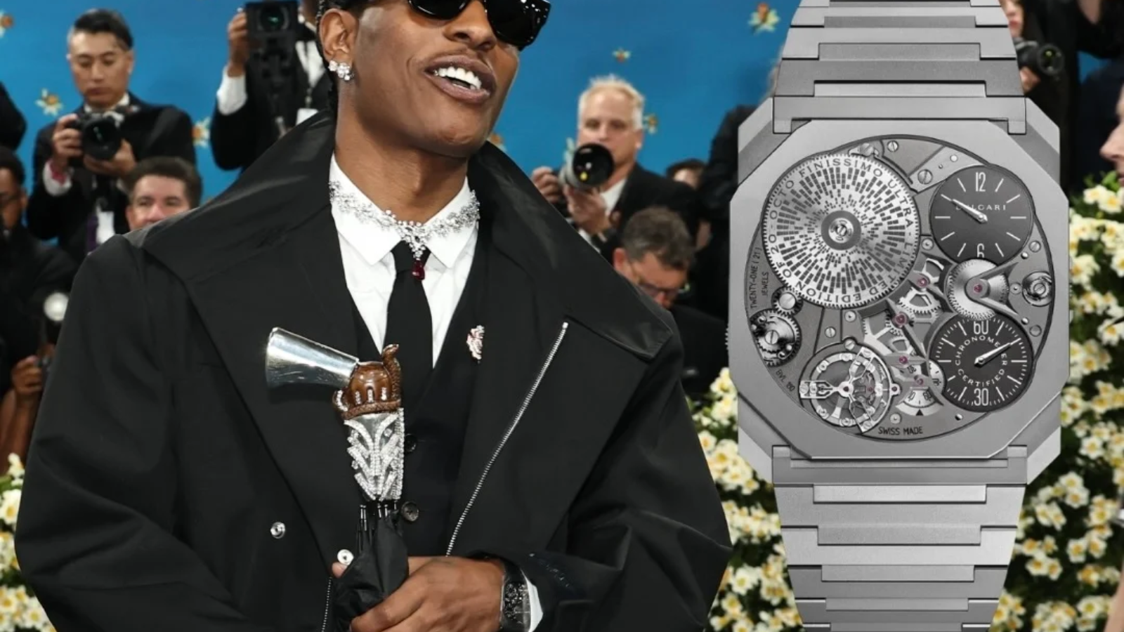 Đồng hồ tại Met Gala 2025: Cuộc hội ngộ thời trang Hinh anh 4: Dong ho noi bat tai Met Gala 2025 tren tham do