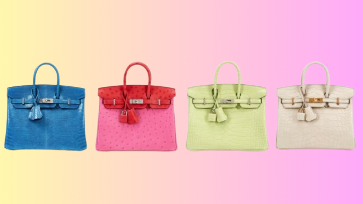 Tui Hermes Birkin voi nhieu mau sac dang cap va thoi thuong