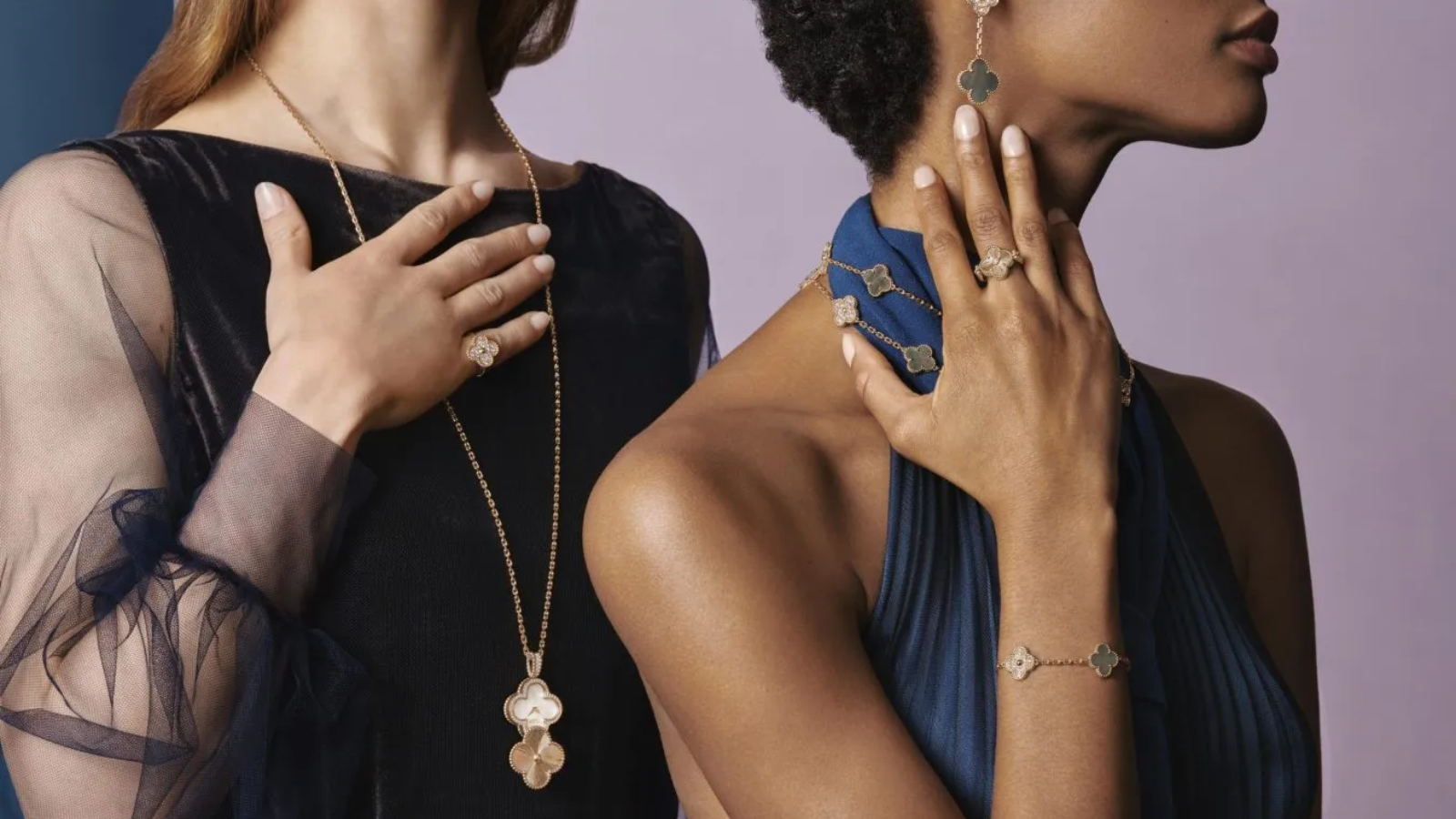 Van Cleef & Arpels Alhambra: Biểu tượng trong thế giới trang sức Hinh anh 2: Trang suc Van Cleef & Arpels Alhambra voi hoa tiet co bon la bieu tuong