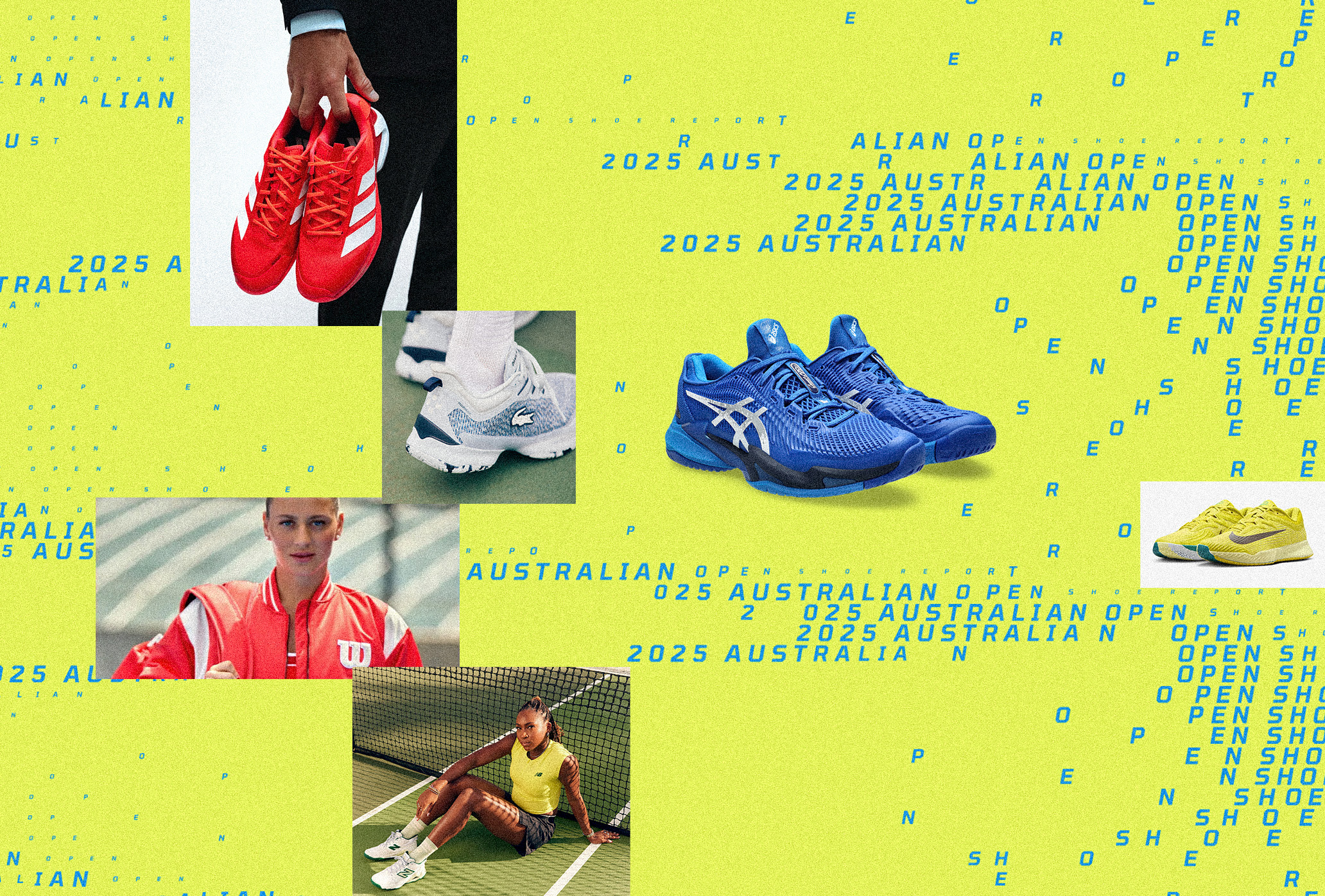 Những Đôi Giày Tennis “Đỉnh” Nhất Australian Open 2025