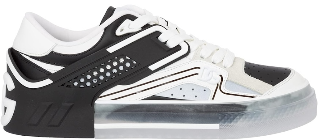 Giay Dolce & Gabbana Calfskin Custom 2 Zero 'Black' CS1973AY0098B979