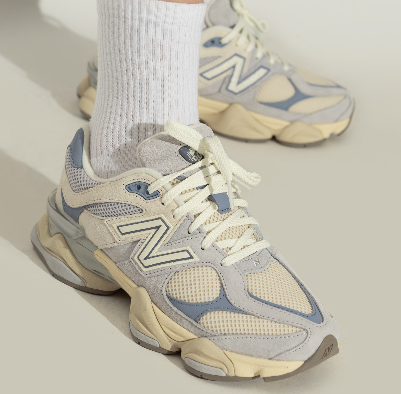 Giay New Balance 9060 'Pearl Grey Linen' U9060EEL
