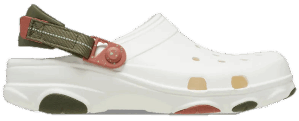 Dep Crocs All Terrain Clogs 'White Green' 206340-0WV