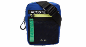 Tui Lacoste Band Nylon Crossbody 'Blue' NU3797UH-J77