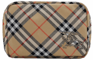 Túi Burberry Check Travel Pouch 'Beige' 80927071