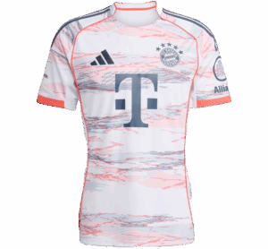 Ao Adidas FC Bayern 25/26 Away Jersey 'White' JJ2143