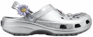 Dép Crocs x Kenny Scharf Classic Clog 'Silver' 209487-040