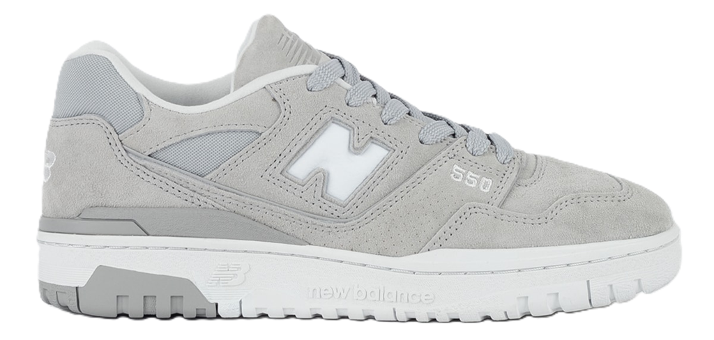 Giày New Balance 550 Suede 'White Grey' BB550UCG