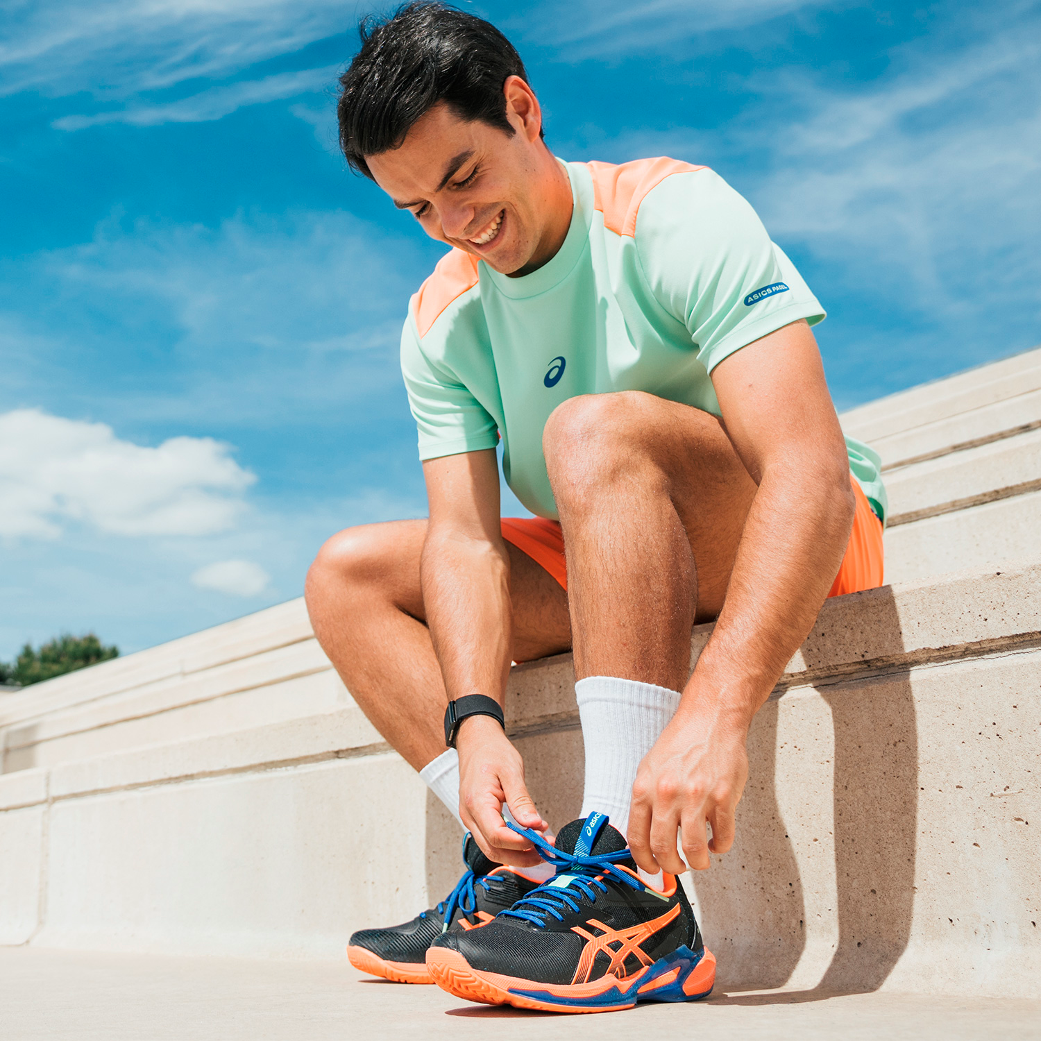 Alternative view of Giày Asics Solution Speed FF 3 Padel 'Black' 1041A496-001