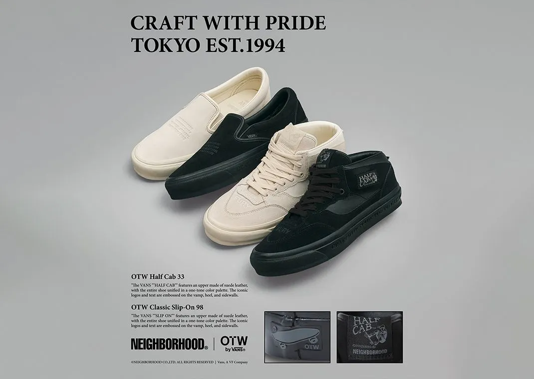 Review bo suu tap Neighborhood x Vans OTW