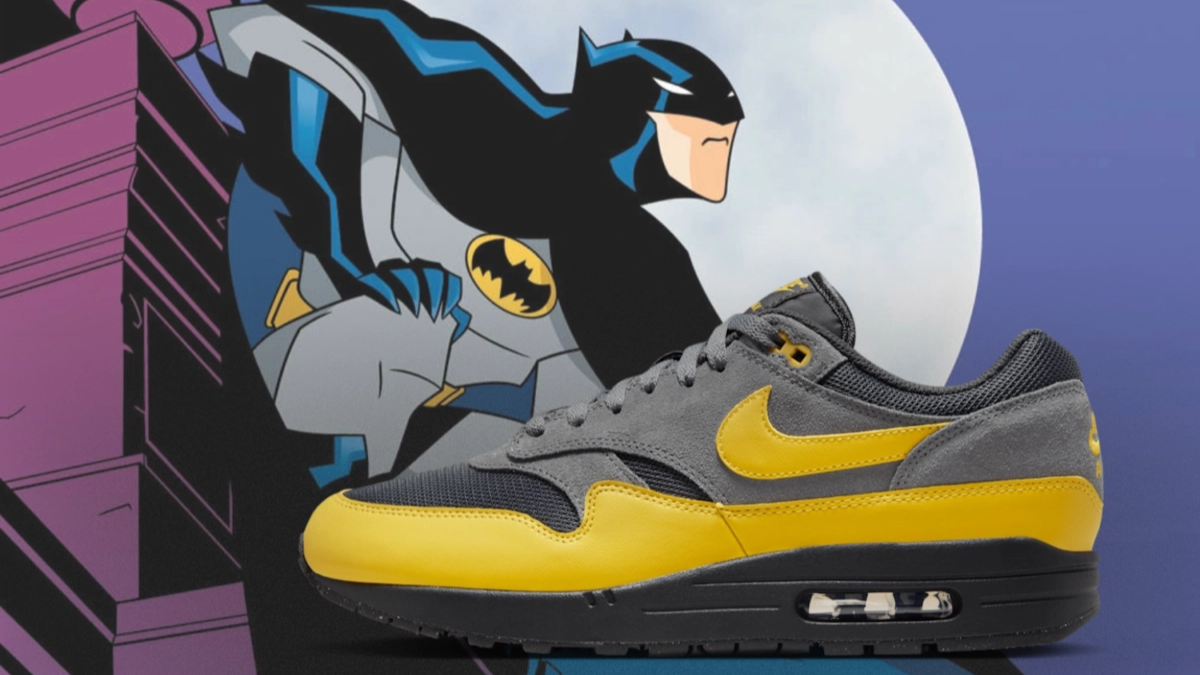 Air Max 1 “Batman” – Phoi mau dinh cao khien fan DC phat cuong