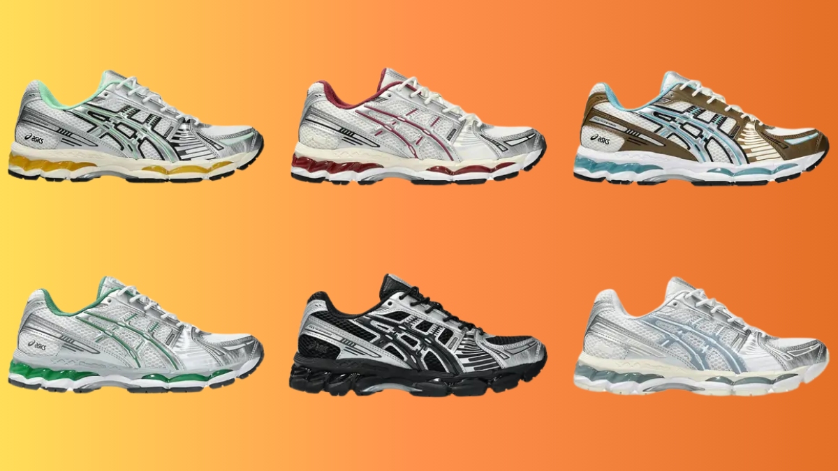 Bo suu tap giay ASICS Thu 2025 voi 6 phoi mau moi