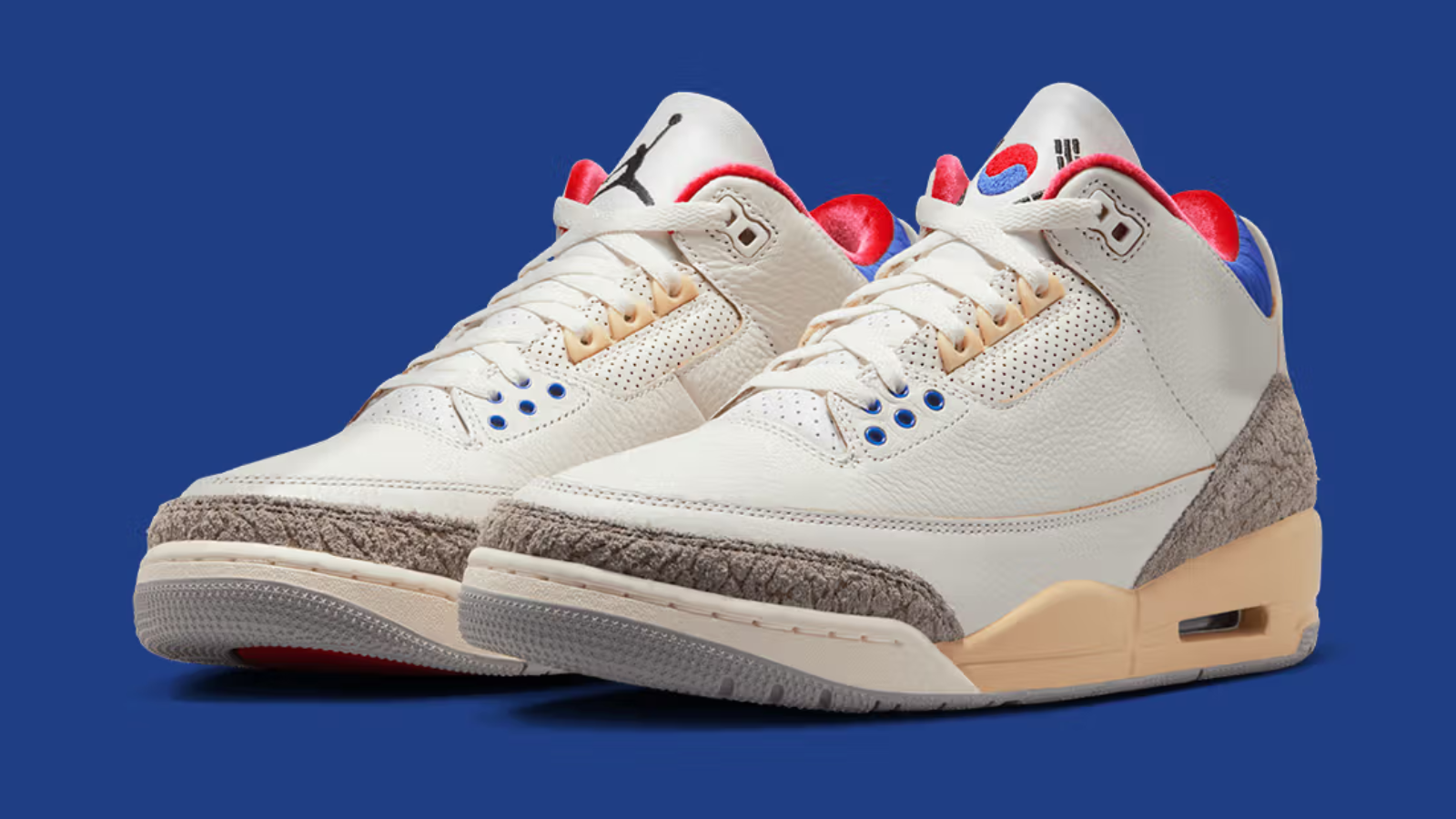 Hinh anh 3: Air Jordan 3 ‘Seoul’ 2025 va 2018 cung cac chi tiet thiet ke