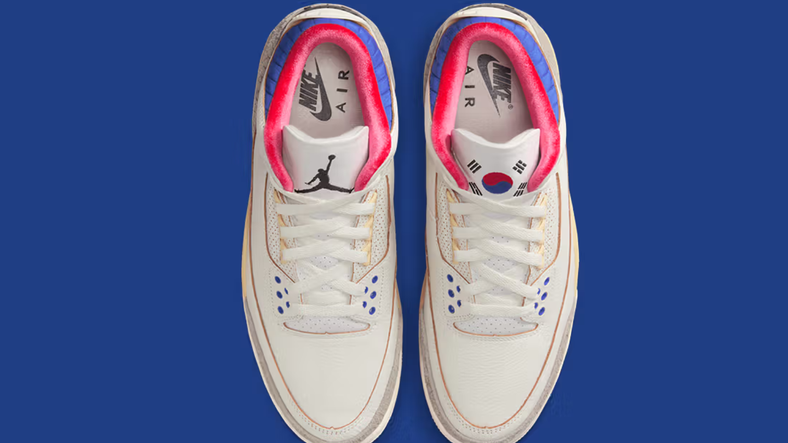 Hinh anh 5: Air Jordan 3 ‘Seoul’ 2025 va 2018 cung cac chi tiet thiet ke