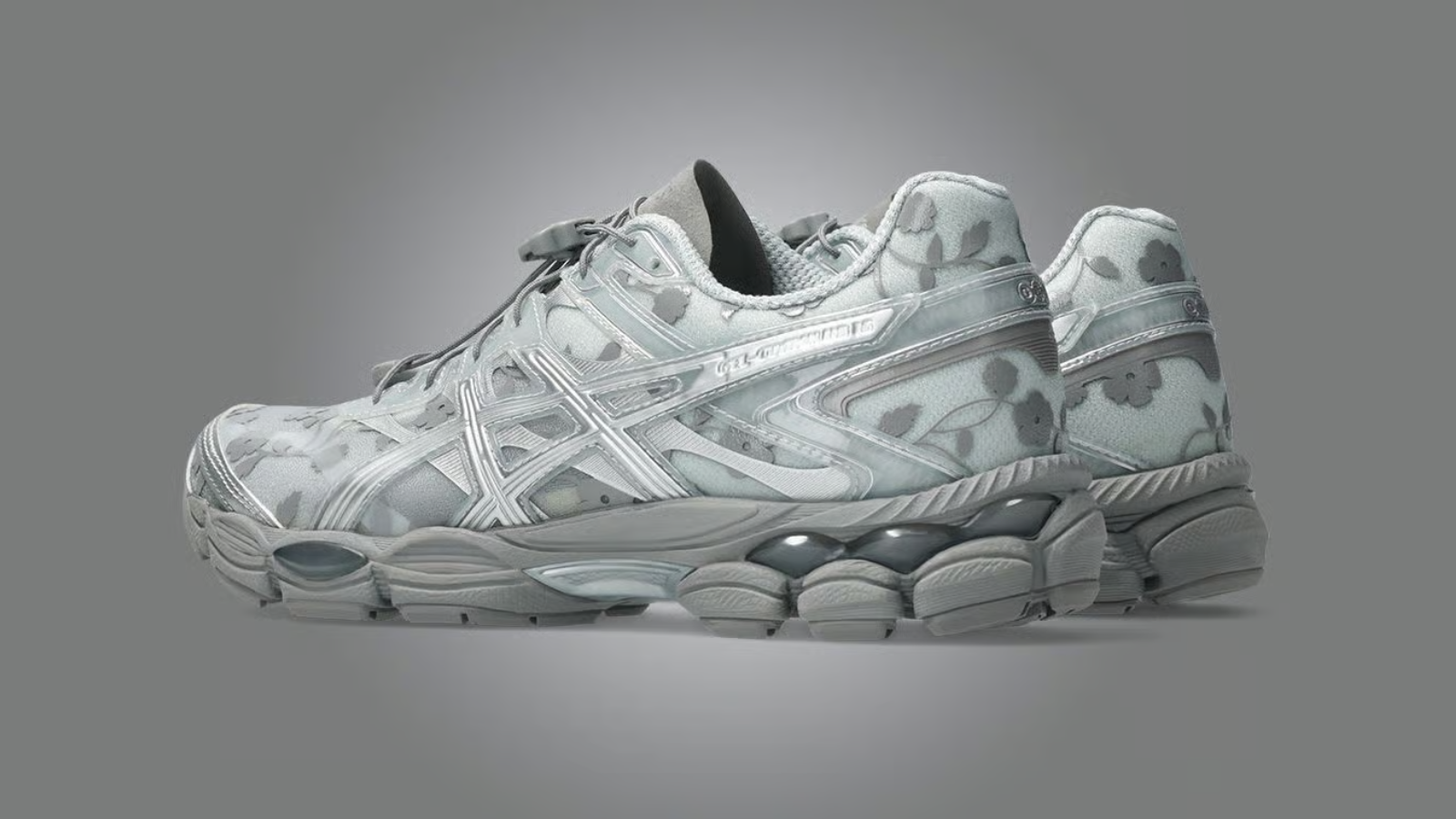 Hinh anh 2: Bo suu tap giay ASICS Floral Pack voi thiet ke hoa my