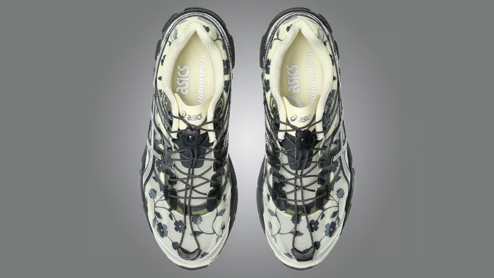 Hinh anh 1: Bo suu tap giay ASICS Floral Pack voi thiet ke hoa my