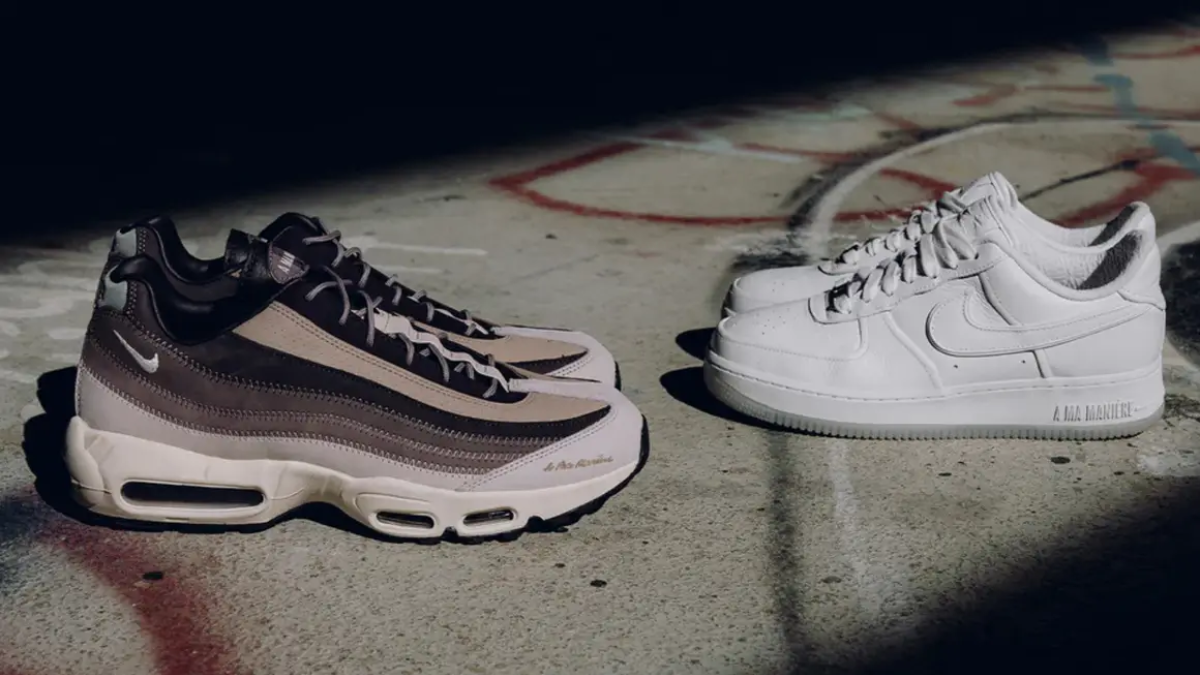 Hinh anh 5: Giay A Ma Maniere x Nike Air Max 95 va Air Force 1 2025