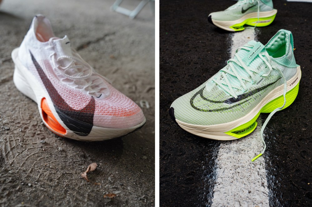 Hinh anh 14: Hinh anh cac doi giay chay bo hang dau nam 2025 cua Asics, Hoka, Saucony, Adidas va Nike.