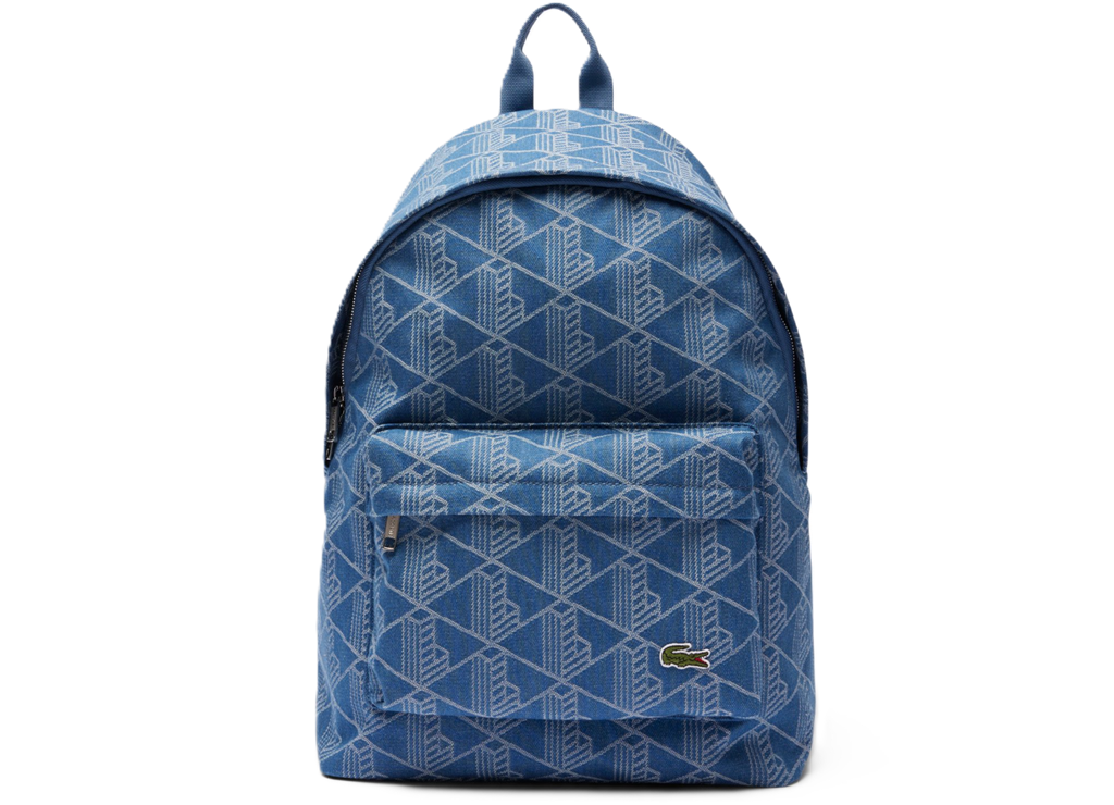 Balo Lacoste Neocroc Jacquard Motif Backpack 'Blue' NU4871NZ-Q74